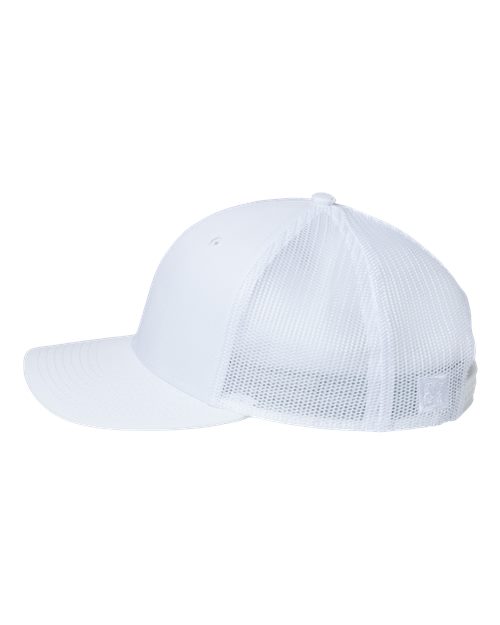 The Game GB452E Everyday Trucker Cap - White/ White - side