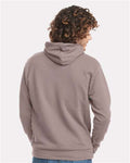Next Level 9303 Unisex Santa Barbara Hoodie Sweatshirt - Shiitake - model back