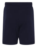 BELLA + CANVAS 3724 Unisex Sponge Fleece Shorts - Navy - back
