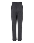 BELLA + CANVAS 3725 Unisex Sponge Fleece Straight Leg Sweatpants - Dark Grey Heather - back