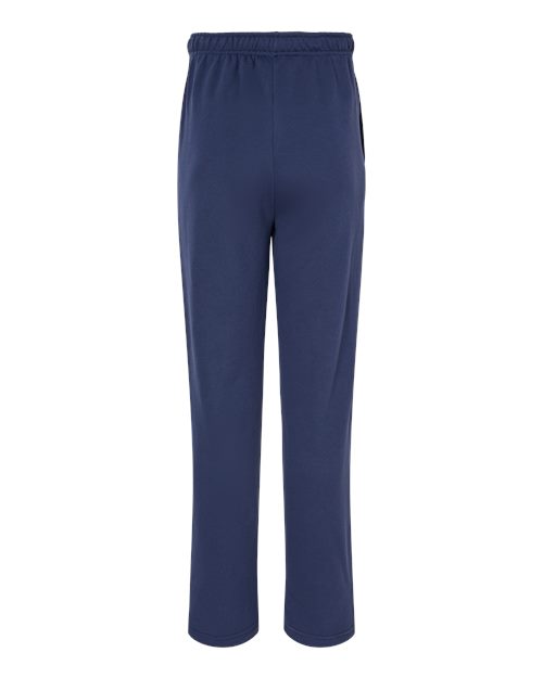 BELLA + CANVAS 3725 Unisex Sponge Fleece Straight Leg Sweatpants - Navy - back
