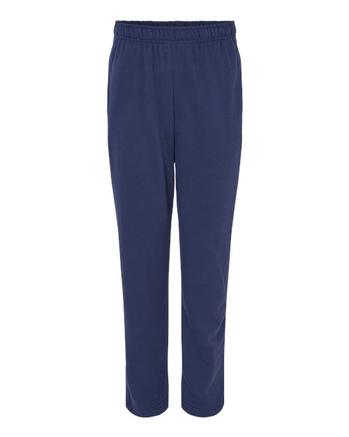 BELLA + CANVAS 3725 Unisex Sponge Fleece Straight Leg Sweatpants - Navy - front