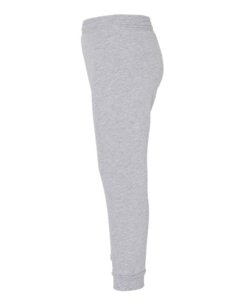 BELLA + CANVAS 3727T Toddler Sponge Fleece Jogger Sweatpants - Athletic Heather - side