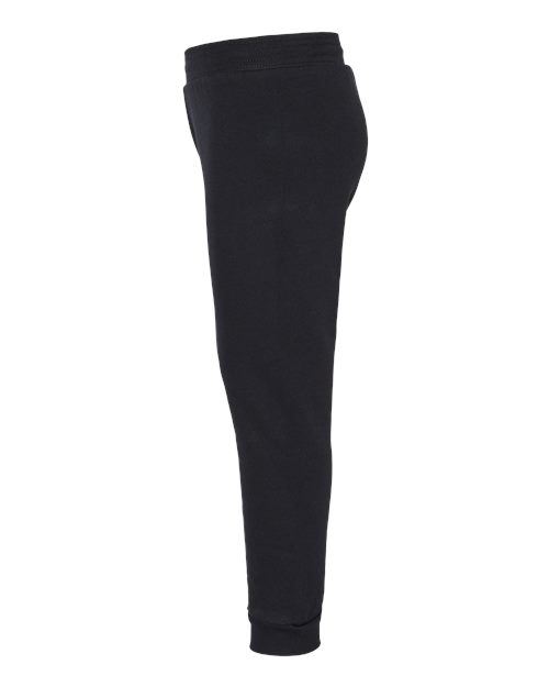 BELLA + CANVAS 3727T Toddler Sponge Fleece Jogger Sweatpants - Black - side