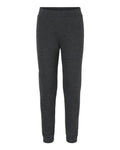 BELLA + CANVAS 3727T Toddler Sponge Fleece Jogger Sweatpants - Dark Grey Heather - front