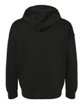 BELLA + CANVAS 3759 Unisex Sponge Fleece DTM Full-Zip Hoodie Sweatshirt - Black - back