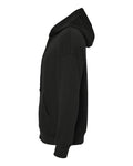 BELLA + CANVAS 3759 Unisex Sponge Fleece DTM Full-Zip Hoodie Sweatshirt - Black - side