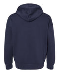 BELLA + CANVAS 3759 Unisex Sponge Fleece DTM Full-Zip Hoodie Sweatshirt - Navy - back