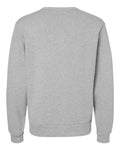 BELLA + CANVAS 3911 Unisex Sponge Fleece Classic Crewneck Sweatshirt - Athletic Heather - back