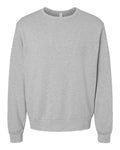 BELLA + CANVAS 3911 Unisex Sponge Fleece Classic Crewneck Sweatshirt - Athletic Heather - front