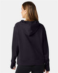Champion CHP100 Women's Sport Hooded Sweatshirt - Black - model back