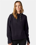 Champion CHP100 Women's Sport Hooded Sweatshirt - Black - model front