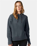 Champion CHP100 Women's Sport Hooded Sweatshirt - Stealth - model front