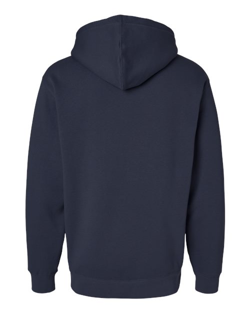 Independent Trading Co. IND4000 Heavyweight Hooded Sweatshirt - Navy - back