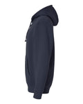 Independent Trading Co. IND4000 Heavyweight Hooded Sweatshirt - Navy - side