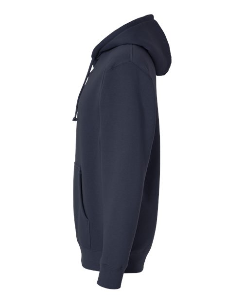 Independent Trading Co. IND4000 Heavyweight Hooded Sweatshirt - Navy - side