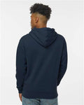 Independent Trading Co. IND4000 Heavyweight Hooded Sweatshirt - Navy - model back