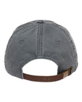 Adams Headwear LP101 Optimum Pigment-Dyed Dad Hat - Dusk - back