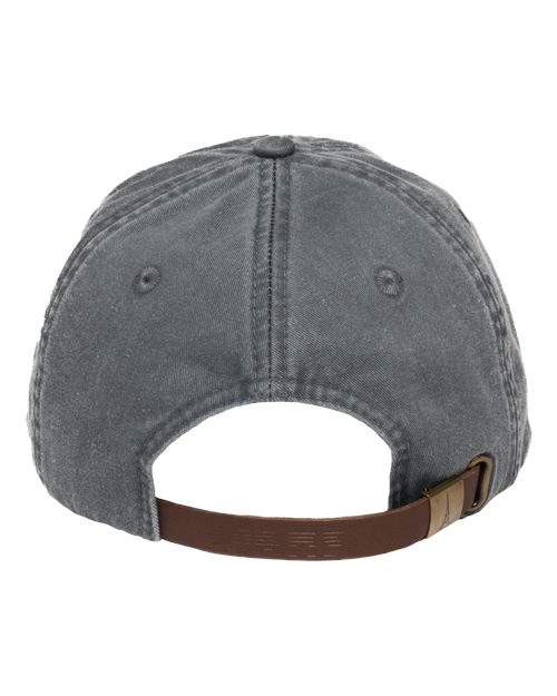 Adams Headwear LP101 Optimum Pigment-Dyed Dad Hat - Dusk - back