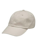 Adams Headwear LP104 Optimum II True Color Dad Hat - Stone - front