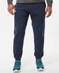 Badger 1215 Men's Sport Athletic Fleece Joggers - Navy - model front