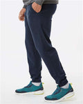 Badger 1215 Men's Sport Athletic Fleece Joggers - Navy - model side