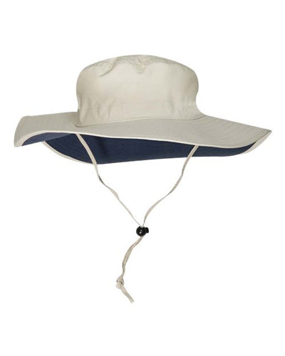 Adams Headwear XP101 Extreme Adventurer Booney - Stone/ Navy - front