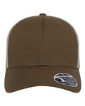 Flexfit 110M 110 Mesh-Back Cap - Coyote Brown/ Khaki - front