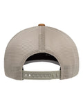 Flexfit 110M 110 Mesh-Back Cap - Caramel/ Khaki - back