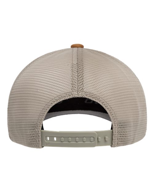 Flexfit 110M 110 Mesh-Back Cap - Caramel/ Khaki - back