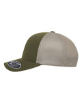 Flexfit 110M 110 Mesh-Back Cap - Olive/ Khaki - side