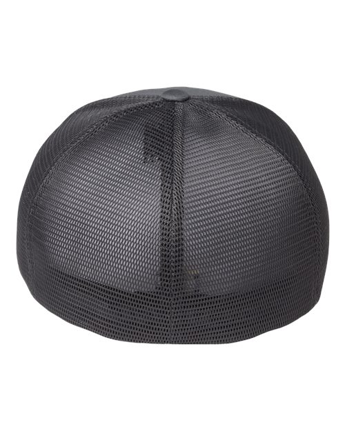 Flexfit 5511UP Unipanel Trucker Cap - Charcoal - back