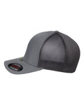 Flexfit 5511UP Unipanel Trucker Cap - Charcoal - side