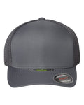 Flexfit 5511UP Unipanel Trucker Cap - Charcoal - front