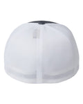 Flexfit 5511UP Unipanel Trucker Cap - Charcoal/ White - back