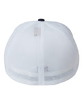 Flexfit 5511UP Unipanel Trucker Cap - True Navy/ White - back