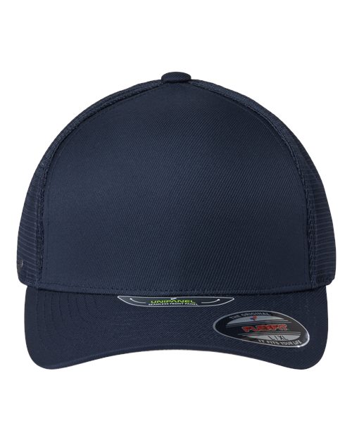 Flexfit 5511UP Unipanel Trucker Cap - True Navy - front