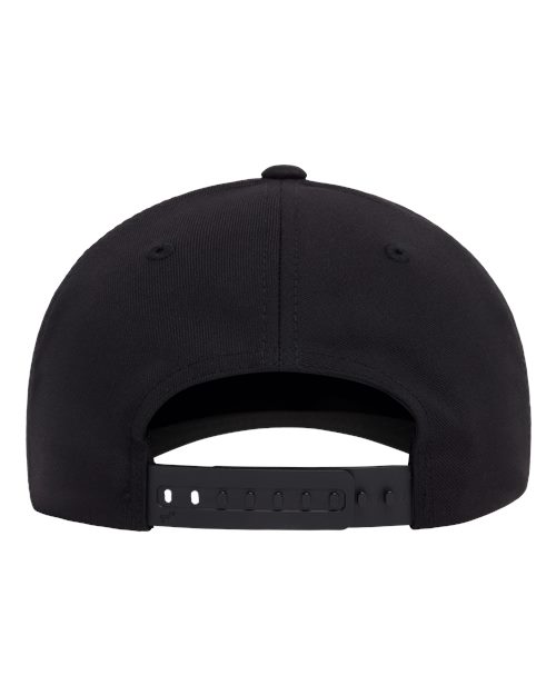 Flexfit 6110NU NU Adjustable Cap - Black - back