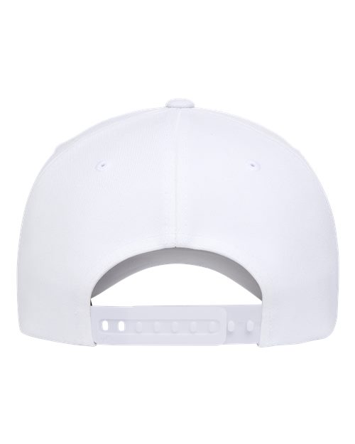 Flexfit 6110NU NU Adjustable Cap - White - back