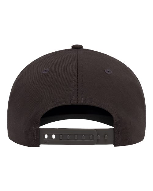 Flexfit 6110NU NU Adjustable Cap - Dark Grey - back