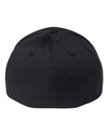 Flexfit 6277R Sustainable Polyester Cap - Black - back