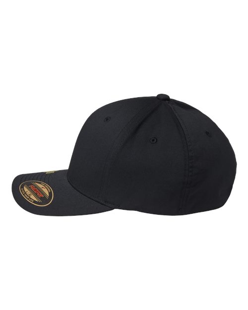 Flexfit 6277R Sustainable Polyester Cap - Black - side