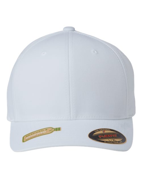 Flexfit 6277R Sustainable Polyester Cap - White - front
