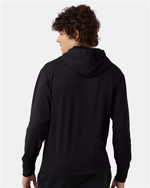 Champion CHP180 Unisex Sport Hooded Sweatshirt - Black - model back