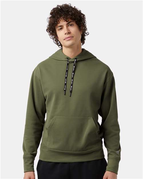 Champion CHP180 Unisex Sport Hooded Sweatshirt - Fresh Olive - model front
