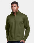 Champion CHP190 Unisex Sport Quarter-Zip Pullover - Fresh Olive - model front