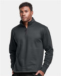 Champion CHP190 Unisex Sport Quarter-Zip Pullover - Stealth - model front