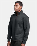 Champion CHP190 Unisex Sport Quarter-Zip Pullover - Stealth - model side