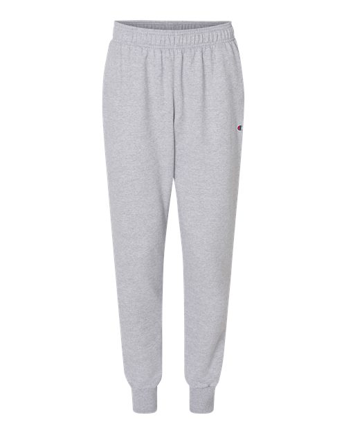 Champion P930 Powerblend Fleece Joggers - Light Steel - flat front