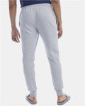 Champion P930 Powerblend Fleece Joggers - Light Steel - model back